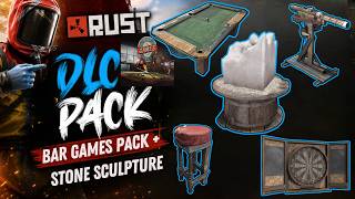 Rust Bar Games Pack & Stone Sculpture DLC - FULL Showcase & Review