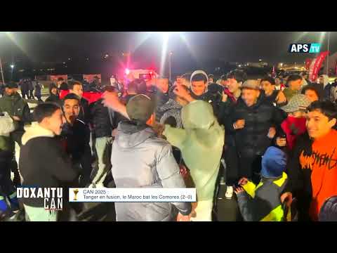 AFCON 2025 Tangier In A Frenzy Morocco Beats Comoros 2 0 