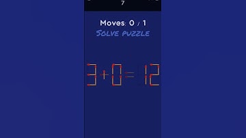 Move only 1 stick to make equation correct, Matchstick puzzle @MindYourOpinion @matchstick009