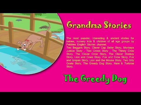 The Greedy Dog | Grandma Stories Gujarati For Kids HD | Dadimaa Ni Varta | Gujarati Stories