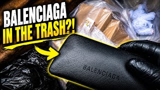     I Couldn’t Believe This Was in the Dumpster! 😱 #DumpsterDiving #Balenciaga #TrashFinds 