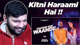 Pakistani Reacts to EMIWAY - KHATAM HUE WAANDE (Prod.YOKI) (OFFICIAL MUSIC VIDEO)