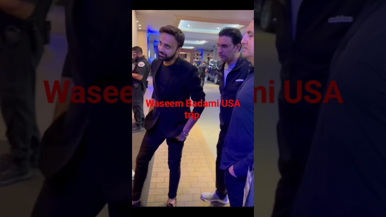 Wseem R Waseem badami in USA #viral #ytshorts - YouTube