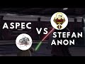 Youtube wars aspec vs stefan anon