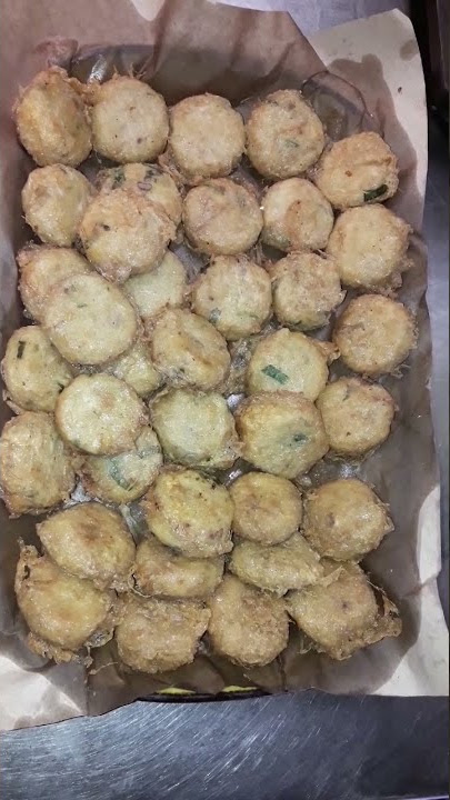 perkedel kentang.Indonesian food