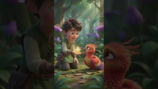 🔥 The Kind Boy and the Phoenix of Fire 🔥