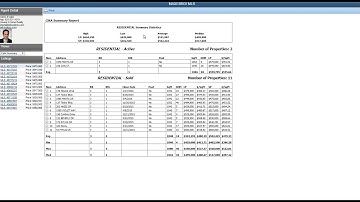 How to read a CMA (Current Market Analysis) Report I send you
