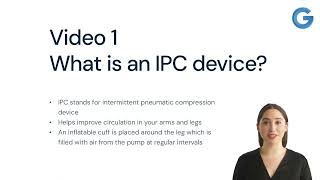 Intermittent Pneumatic Compression: What is an IPC device