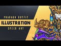 PHAROAH OUTFIT MASCOT LOGO ILLUSTRATION ON ANDROID || IBIS PAINT X MASCOT || NOVA_GFX1