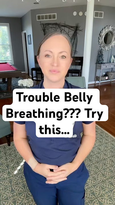 Are you having trouble belly breathing? Try this… #health #breathe