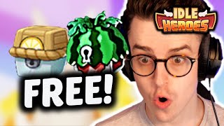 AMAZING FREE REWARDS and NEW Treasure Train in IDLE HEROES