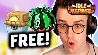 AMAZING FREE REWARDS and NEW Treasure Train in IDLE HEROES screenshot 3