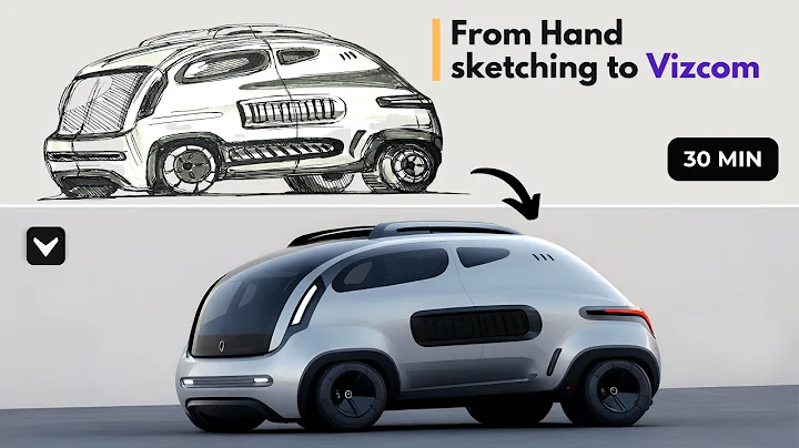The Ultimate Concept Vehicle! From Hand Sketch to Vizcom AI Adventure!
