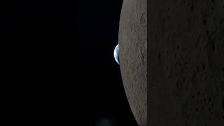Earthset Behind the Moon… #shotoniPhone
