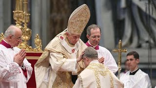 The Last Solemn Papal Liturgy of Benedict XVI. Episcopal Ordination of Georg Gänswein [06.01.2013]