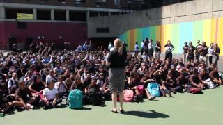 KIPP Infinity Ice Bucket challenge