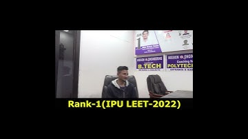 Rank-1 IPU LEET2022 | MISSION ENGINEERING IPU LEET | #shorts