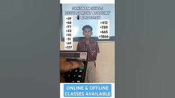 Abacus 2/3 Digits Number Addition & Subtraction Amazing Practice Video #learning #maths #skills #yt
