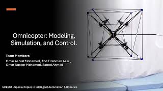 SCE 594 - 251 Student Course Project: Omnicopter: Modeling, simulation, and control