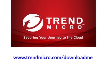 www.trendmicro.com/downloadme - Install and activate trendmicro.com/downloadme