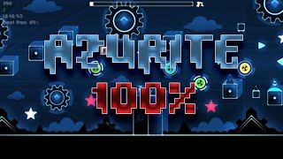 'Azurite' (Extreme Demon) by Sillow 100% | Geometry Dash | Fluked from 66%