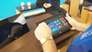 Microsoft Surface Pro Hands-on Demo at Feb 9th Toronto launch event
