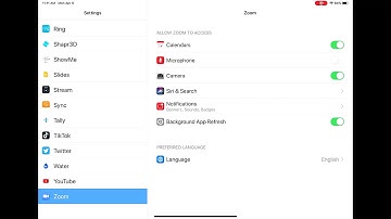 Update the Settings on an Apple 🍏 Device for Zoom App