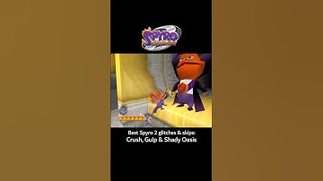 Spyro 2: Best Glitches & Skips - Crush