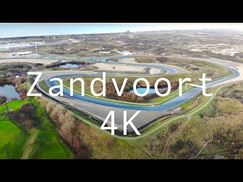 Zandvoort F1 circuit - 4K Drone view