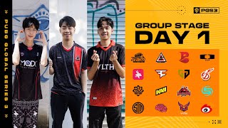 🔴Live สด! 𝐏𝐔𝐁𝐆 𝐆𝐋𝐎𝐁𝐀𝐋 𝐒𝐄𝐑𝐈𝐄𝐒 𝟑 | Group Stage DAY 1
