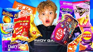 Trying EXOTIC SNACKS for the FIRST TIME! Bussin Snacks!