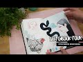 A Talk Through Sketchbook Tour |  Strathmore Mixed Media 500 Series