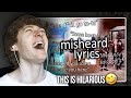 THIS IS HILARIOUS! (BTS Misheard Lyrics | Reaction/Review)