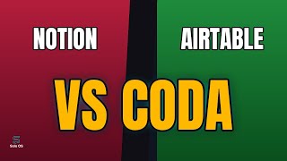 Notion vs Airtable vs Coda — The Real Power-User Test in 2026