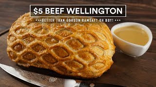 Can SOUS VIDE make a $5 BEEF WELLINGTON better than Gordon Ramsay?