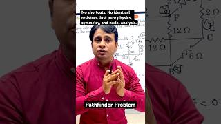 Unequal Resistors. One Cube. One Brilliant Solution. 🧠 #pathfinder #pathfindersolutions #neet #jee