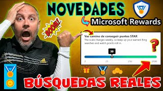 🏅 NOVEDADES en MICROSOFT REWARDS 📣 NUEVO CONTADOR para BONUS BING STAR 🔥 PUNTOS REWARDS 🤑