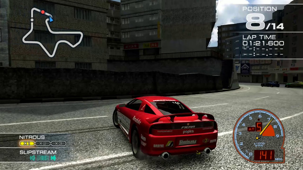 RPCS3 Vulkan Ridge Racer 7 60fps - YouTube