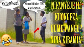 KIBAMIA PRANK - PART 1 | Kuwauliza MADEMU Jinsi ya Kuongeza UUME