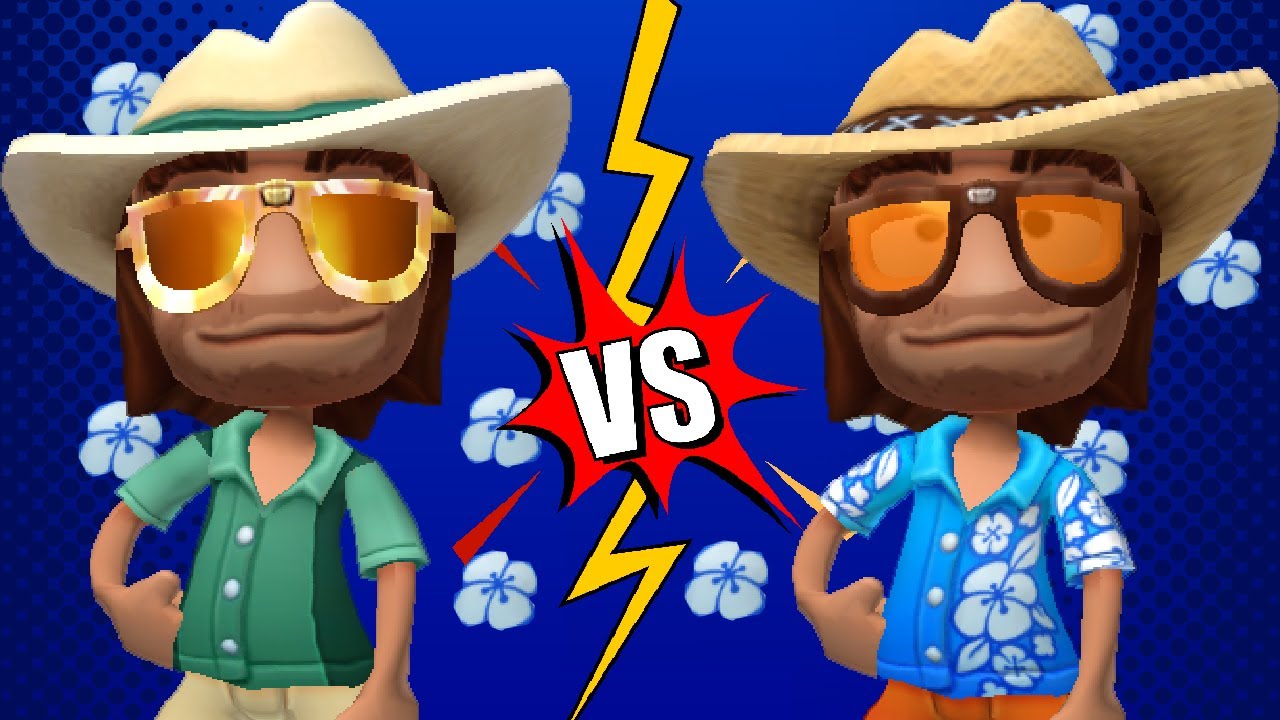 Beach Bro Vs New Outfit Beach Bro | Beach Buggy Racing 2 PC | Time Warp ...