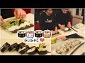 SUSHI fai da te in casa!Come cucinare un BUONISSIMO SUSHI in modo semplice! (anche Vegetariano!)