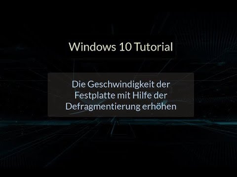 Video: Wird die Defragmentierung den Computer beschleunigen?