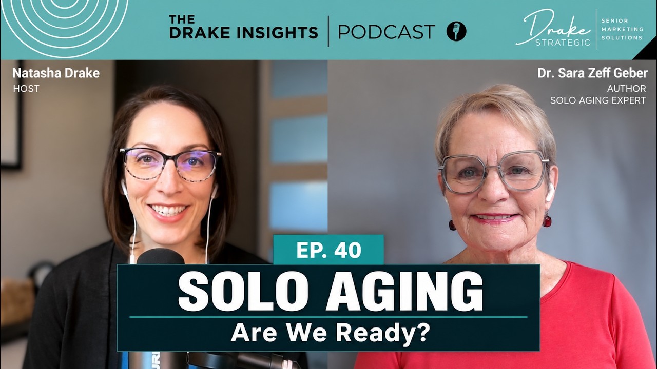 Ep 40 - Solo Aging Is Growing: Are We Ready? with Dr. Sara Zeff Geber