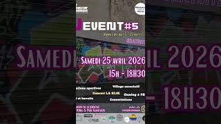 Jevent #5 Samedi 25 avril à Périgueux (15h et 18h30) Maison de la Jeunesse