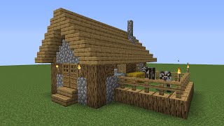 How To Build a Minecraft Village Butcher Shop