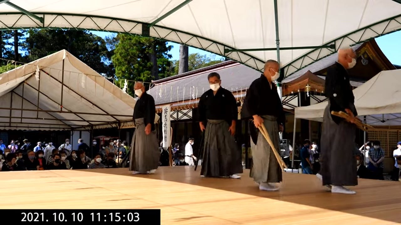 Kurama Ryu Kenjutsu, Kashima, 10/2021