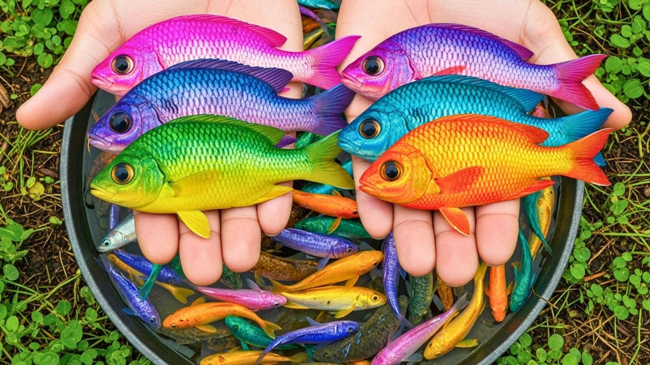 Unboxing goldfish type, veil tail, blakat fish, catching fish, koi fish, spade tail, fish challenge