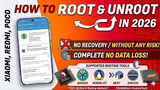 How To Root Xiaomi/Redmi/Poco Phone | Install Magisk/KernelSU/SukiSu Ultra/Apatch All Xiaomi Devices