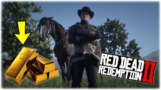 RDR2 UNLIMITED GOLD BAR !! RED DEAD REDEMPTION 2 MONEY!! RDR2 GOLD DUPLICATION TUTORIAL