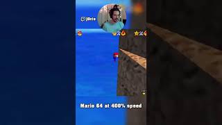 The easiest one - Mario 64 at 400% Speed @j0rts